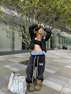 LOSECONTROLEDGE Hoodie&Pants Set Up