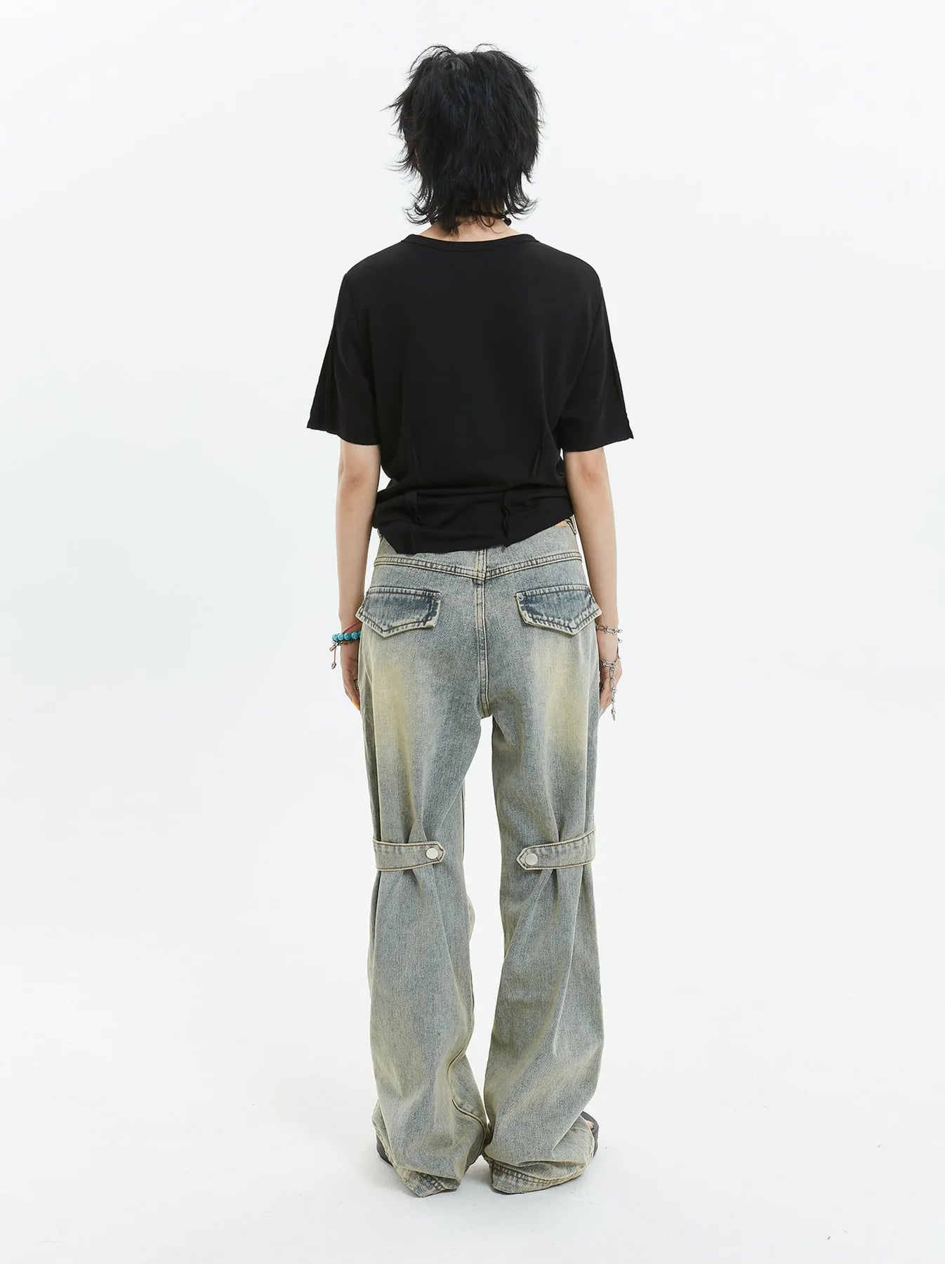 Niche Design Old Wash Straight Denim
