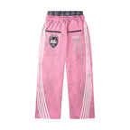 COZY WORLDWIDE ROYAL KNIGHT CLUB WAXED TRACKSUIT PINK