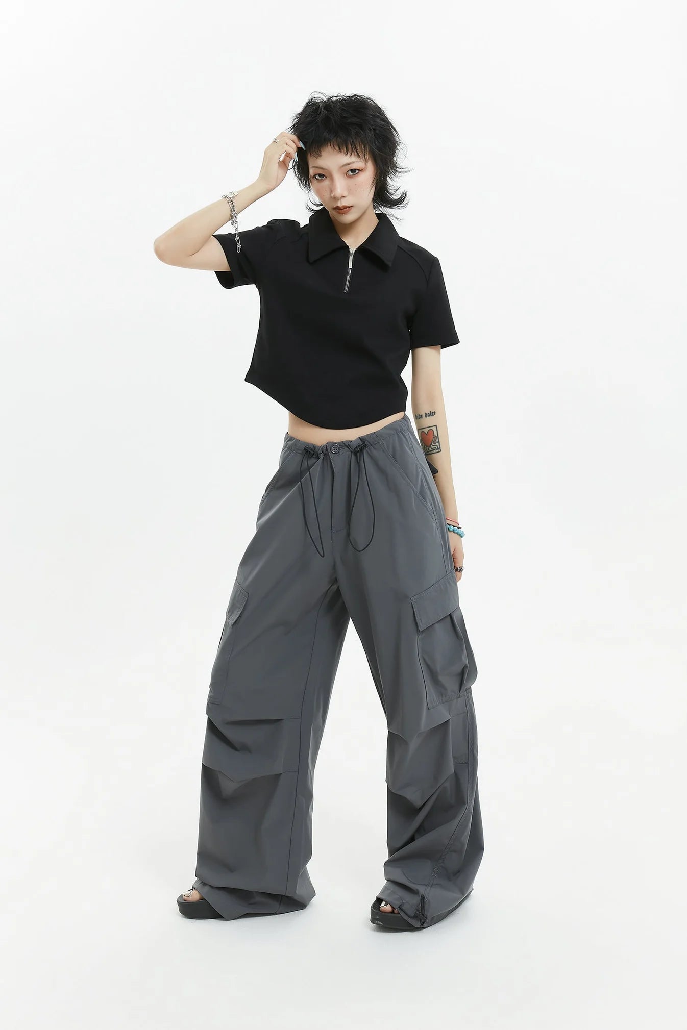 Casual Wide Loose Cargo Pants