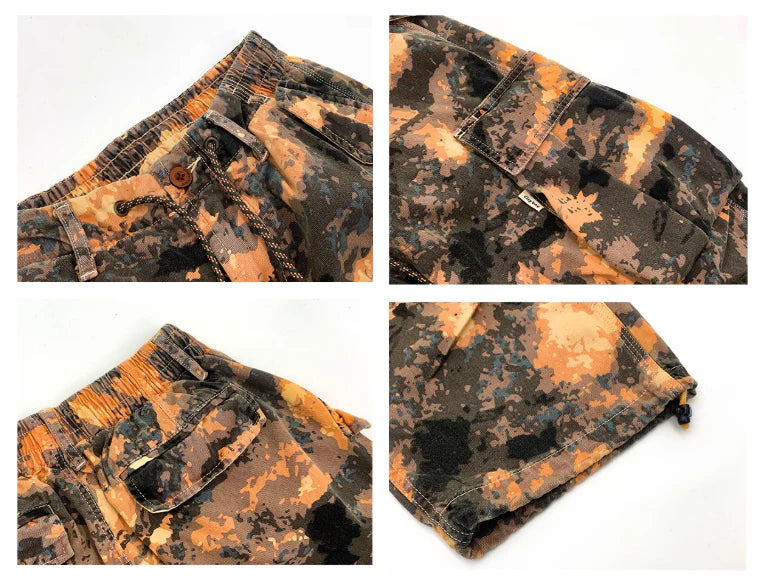 Camouflage cargo pants