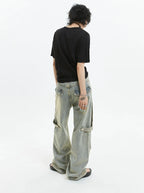 Niche Design Old Wash Straight Denim