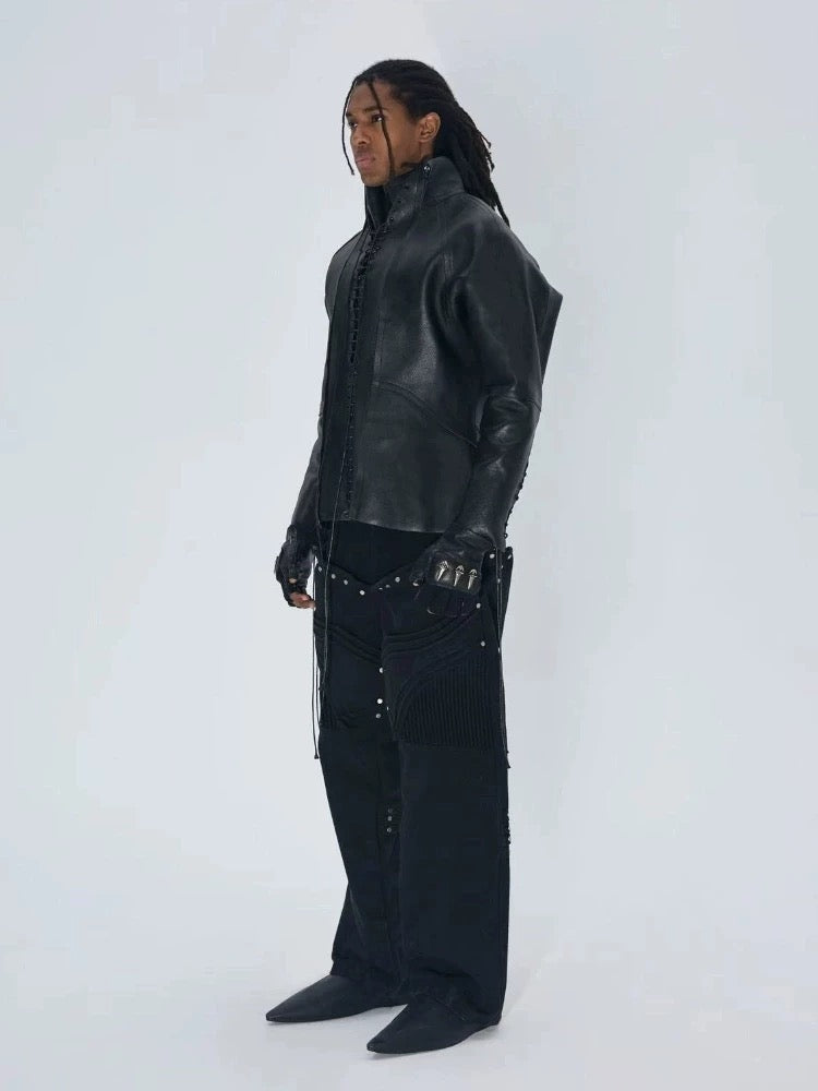 Fourth3ex 25Ss Western rivet jeans