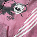 COZY WORLDWIDE ROYAL KNIGHT CLUB WAXED TRACKSUIT PINK