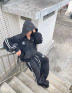 LOSECONTROLEDGE Hoodie&Pants Set Up