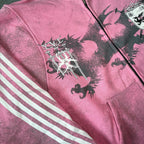 COZY WORLDWIDE ROYAL KNIGHT CLUB WAXED TRACKSUIT PINK