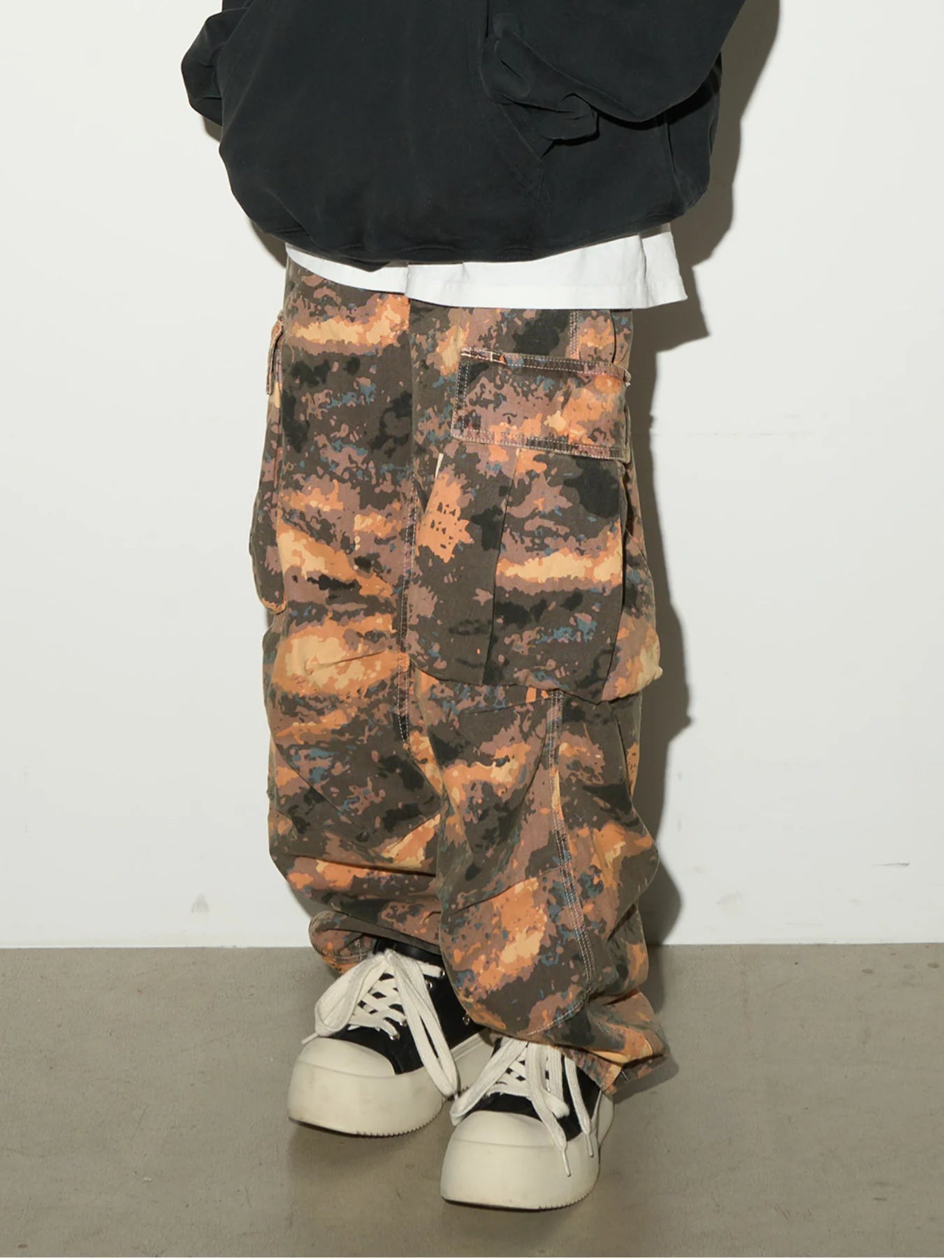 Camouflage cargo pants