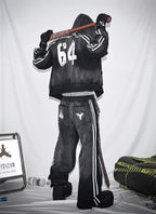 LOSECONTROLEDGE Hoodie&Pants Set Up