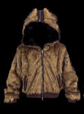 [99CLUB] Faux Fur Hooded N2B Jacket