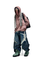 Armor structured raw edge jeans