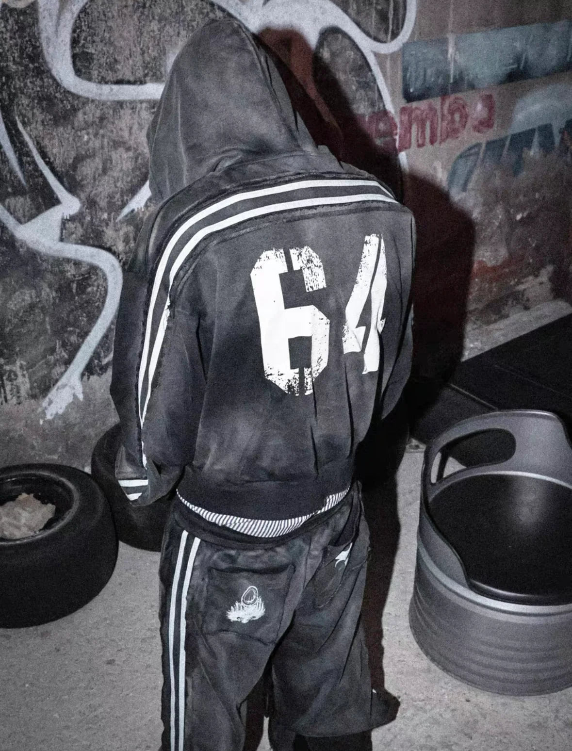 LOSECONTROLEDGE Hoodie&Pants Set Up