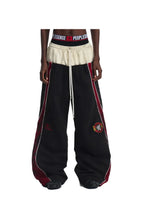 Contrasting Double Waistband Sweatpants