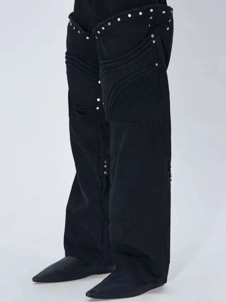 Fourth3ex 25Ss Western rivet jeans