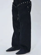 Fourth3ex 25Ss Western rivet jeans