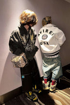 Genuine Leather Chain Studded Sword Buckle Belt