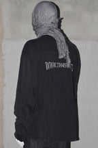 Lion Club Patchwork Washed Jersey Long Sleeve T-shirt