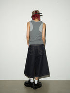 Archive-Fit Denim Shorts