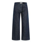 Retro Navy Straight Denim