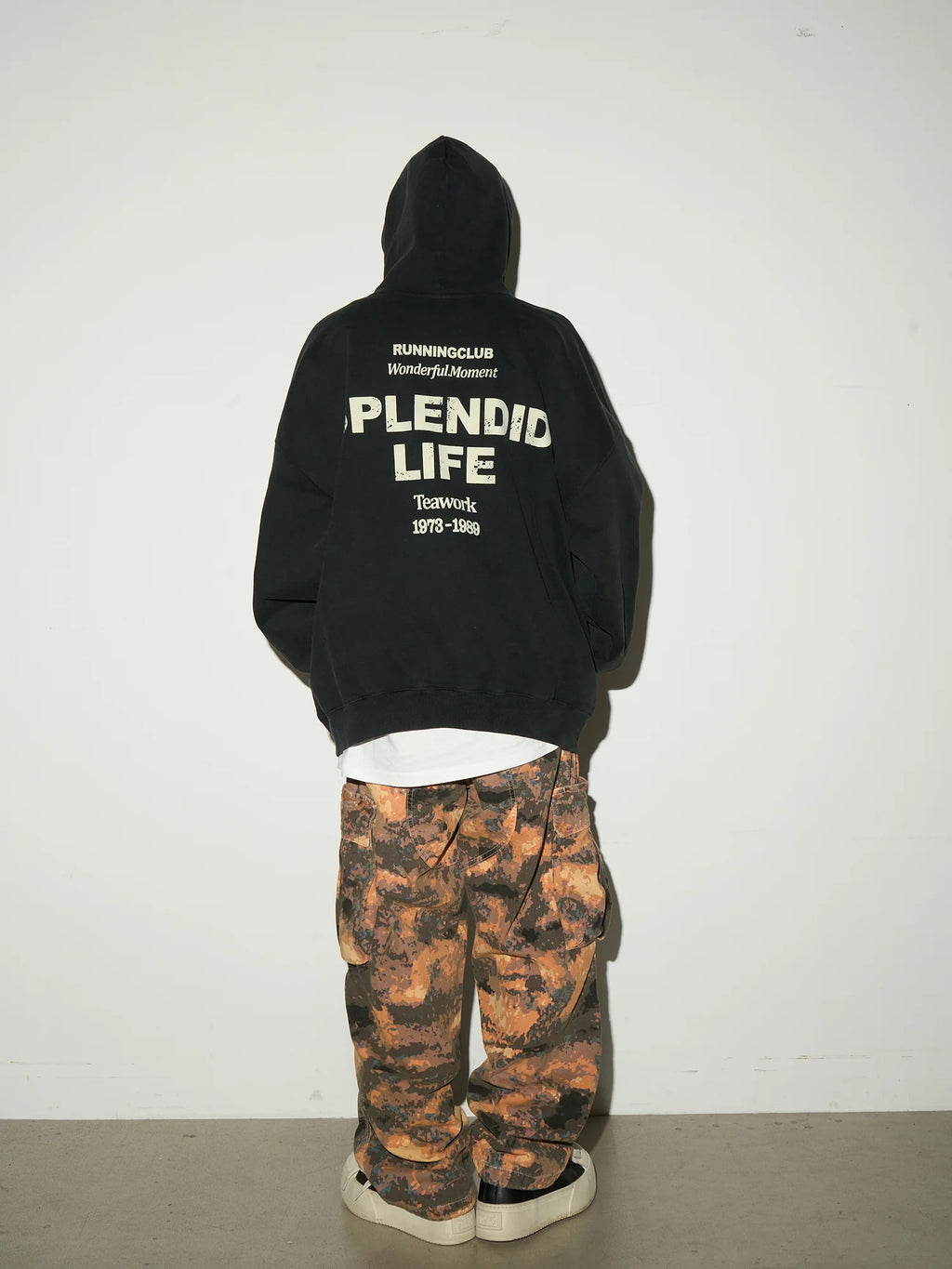 Camouflage cargo pants