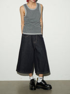 Archive-Fit Denim Shorts