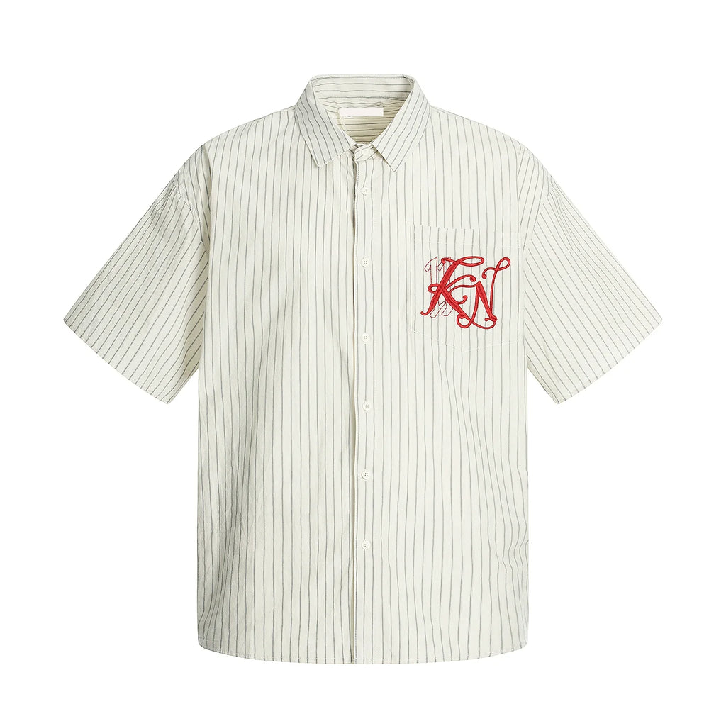 Half-sleeve Stripe Shirts