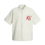 Half-sleeve Stripe Shirts