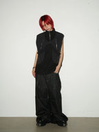 Pocket design wide denim