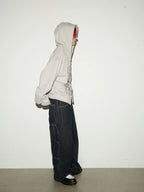 Stitch design baggy denim