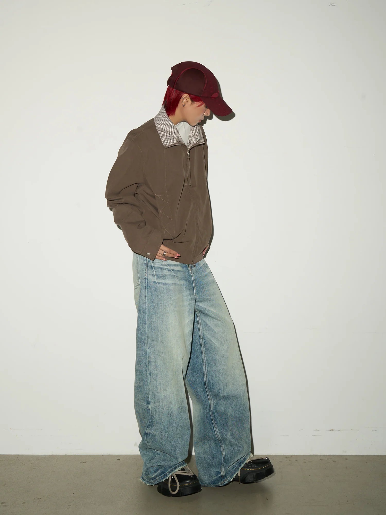 Vintage Wash Loose Denim