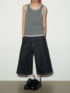 Archive-Fit Denim Shorts