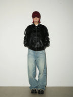 Vintage Wash Loose Denim