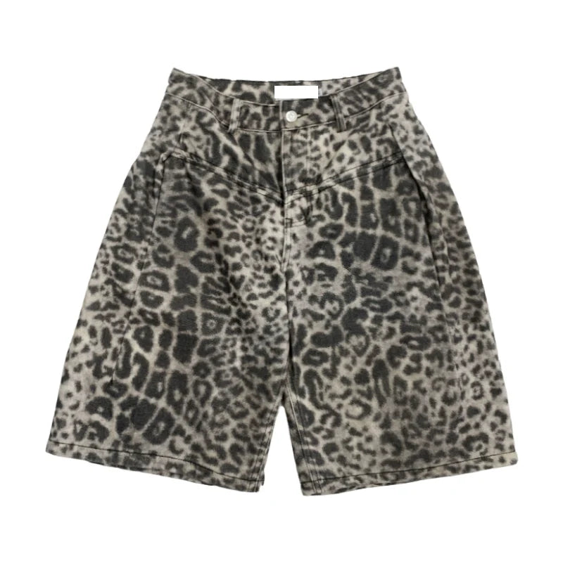 Leopard shorts