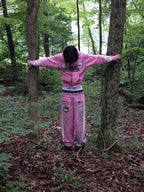 COZY WORLDWIDE ROYAL KNIGHT CLUB WAXED TRACKSUIT PINK