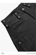 Silver Thread Metal A Shaped Curved Knife Original Cow Cut Denim