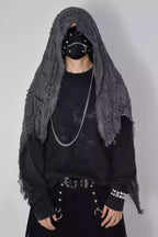 Thorny Sculpted Wash Perforated Long Sleeved T-shirt