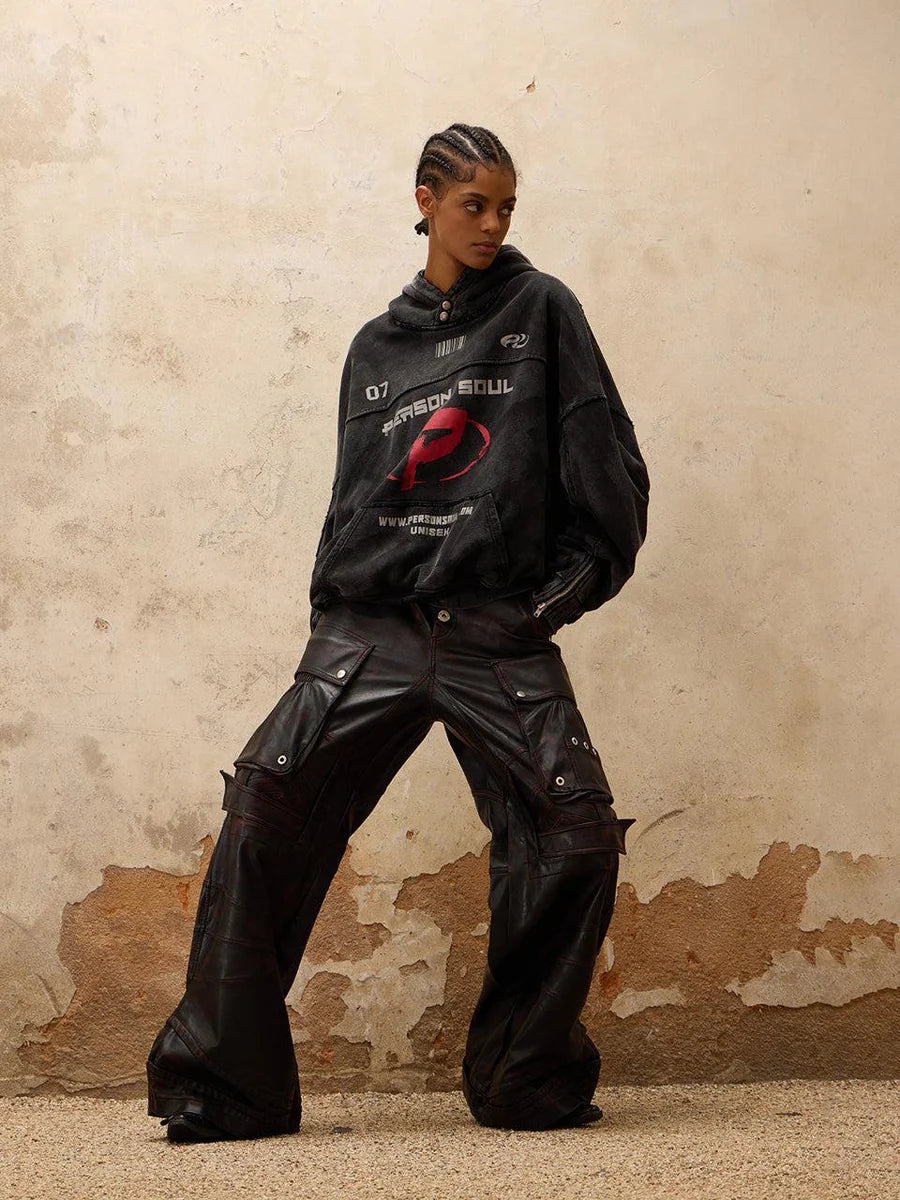 Washing dirty hoodie