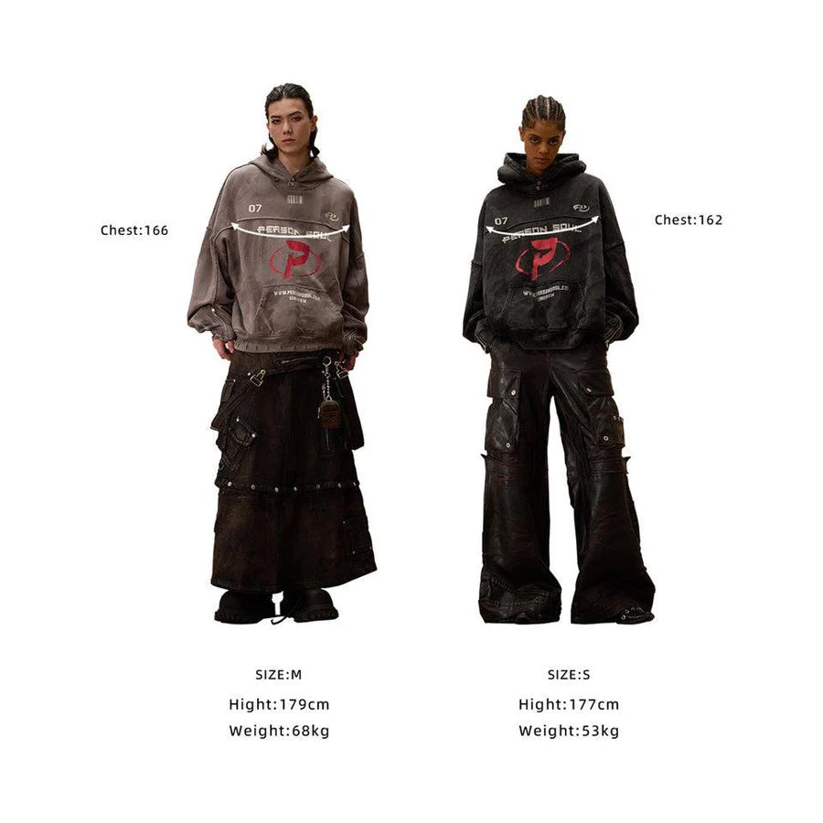 Washing dirty hoodie