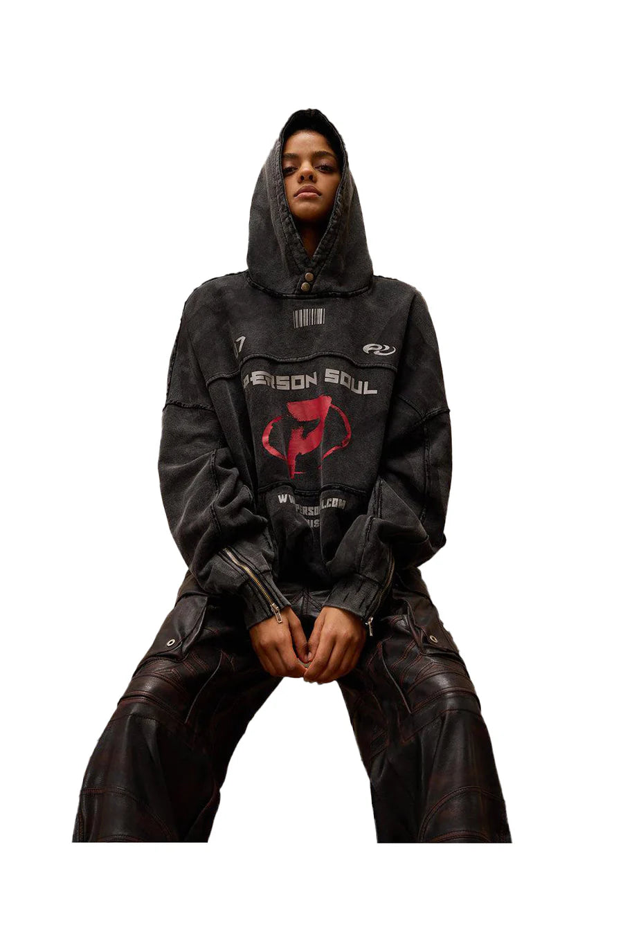 Washing dirty hoodie