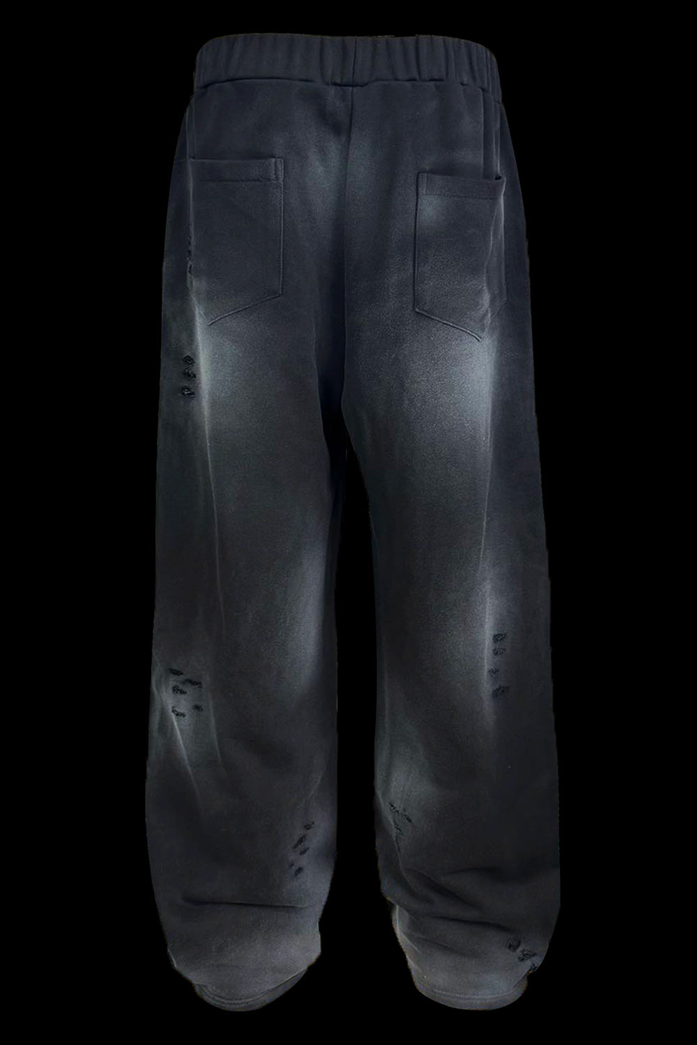 [99CLUB]Snarling Dog Print Sweatpants