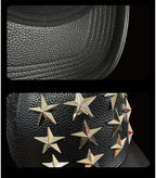 【99CLUB】Silver Star Rivet Trucker Cap